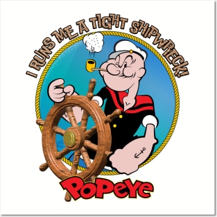 Popeye Shipwreck Posters and Art